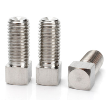 M5*14mm SS316 SS304 Stainless Steel Square set screws with chamfered end